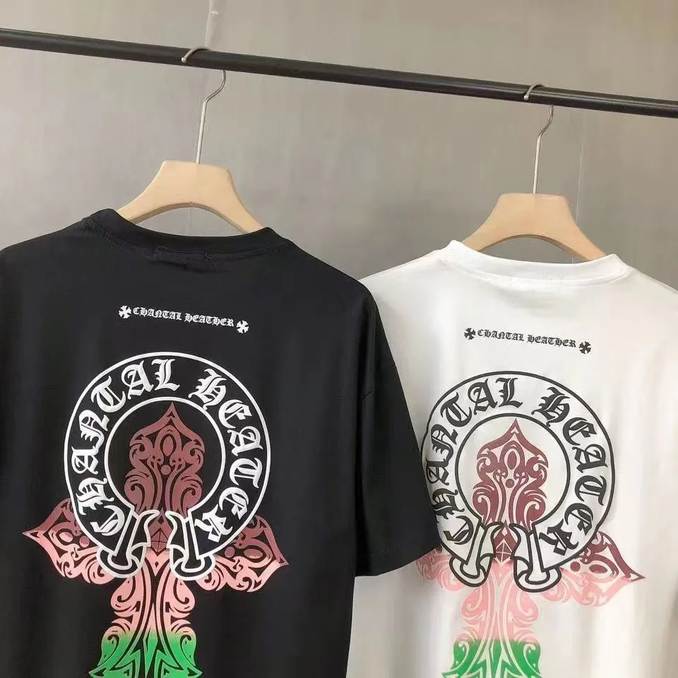 合わせやすい 質感のいい カジュアル 2色選べる プリント 夏 通気性 Ｔシャツ