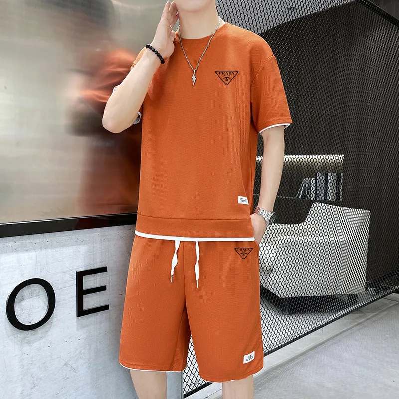 『S-3XL』着回し力抜群 気質いい ファッション 快適 軽量 通気性 クール カジュアル セット