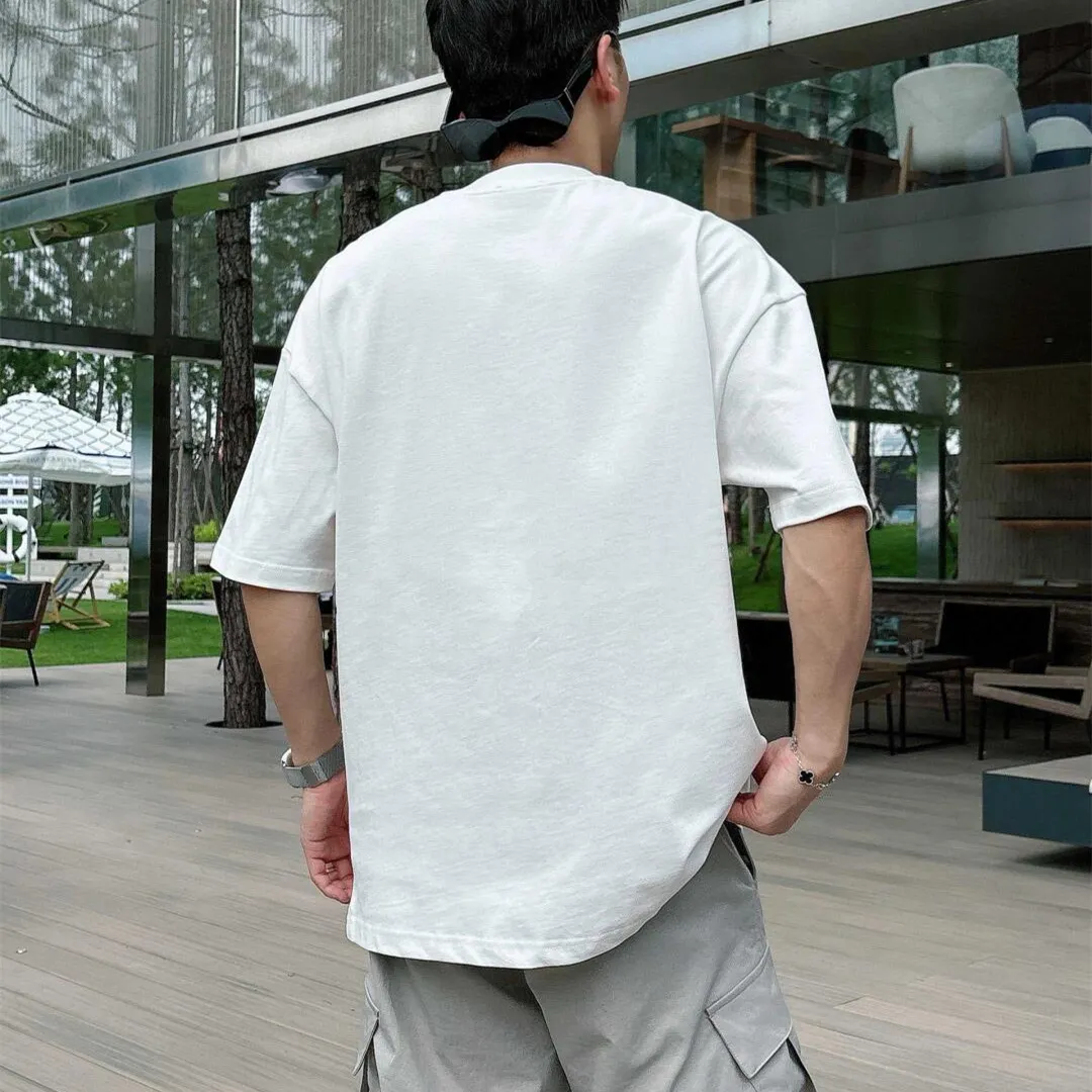 『S-4XL』デイリー使いに最適 トレンド最先端 季節を先取り ヴィンテージ風 さらさら素材 半袖 Tシャツ