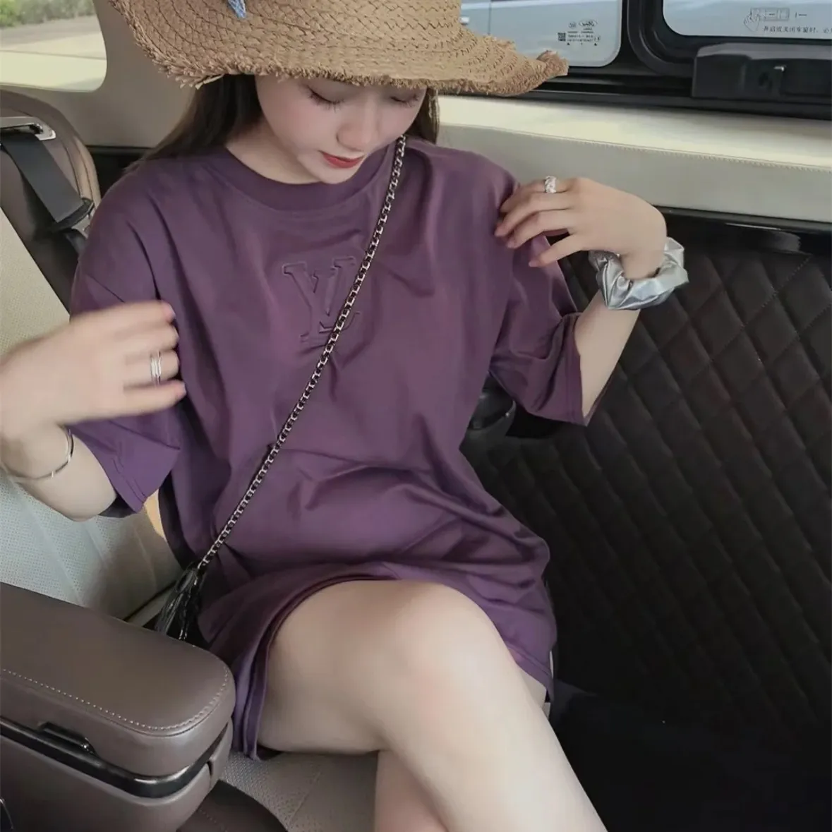 『S-L』女子マスト 高級感 着瘦せ 大活躍 トレンド クラシック リラックス Tシャツ