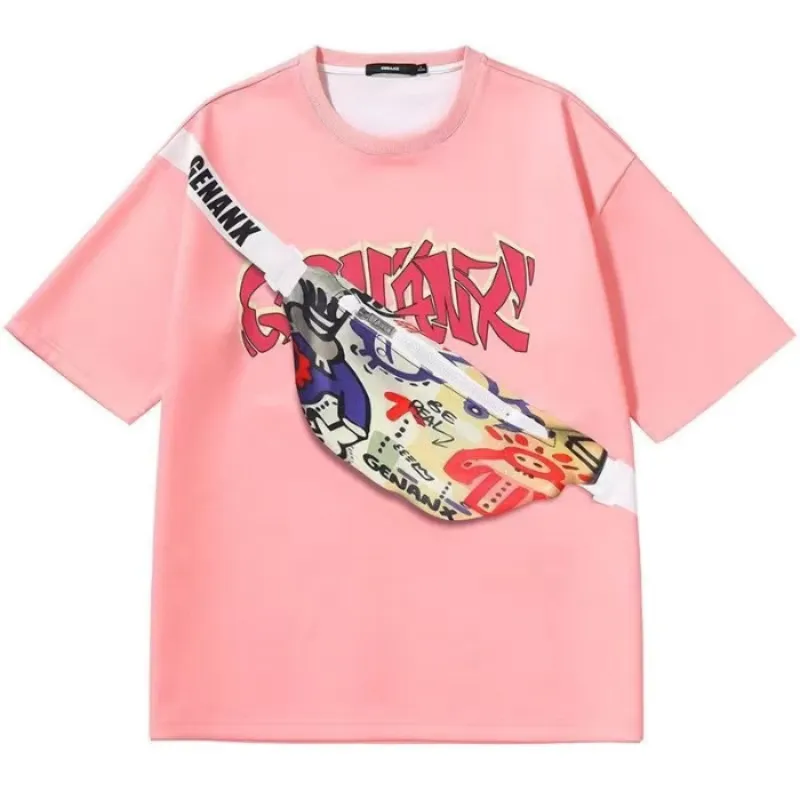 『S-3XL』Tシャツ ポケット付き  高品質 合わせやすい 着回し力抜群 カッコイイ配色 Ｔシャツ