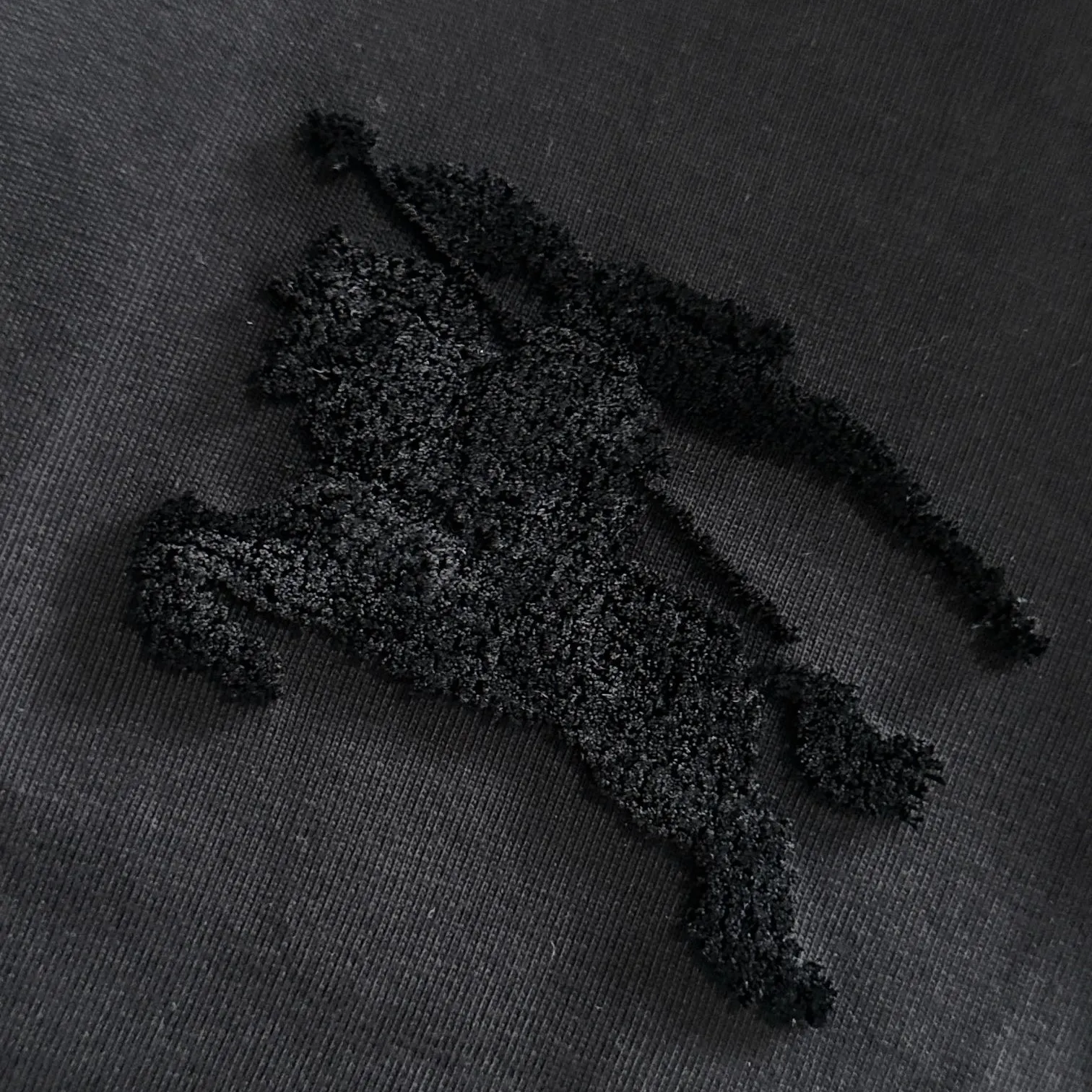 『XS-L』オーダーメイド 100％ ダブル ガーゼ コットン 生地 肩 テープ 刺繍 戦馬 ロゴ 半袖 Tシャツ
