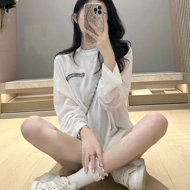 『S-L』元気いっぱい 氷の感覚 日焼け止め 涼しさ 長袖Tシャツ