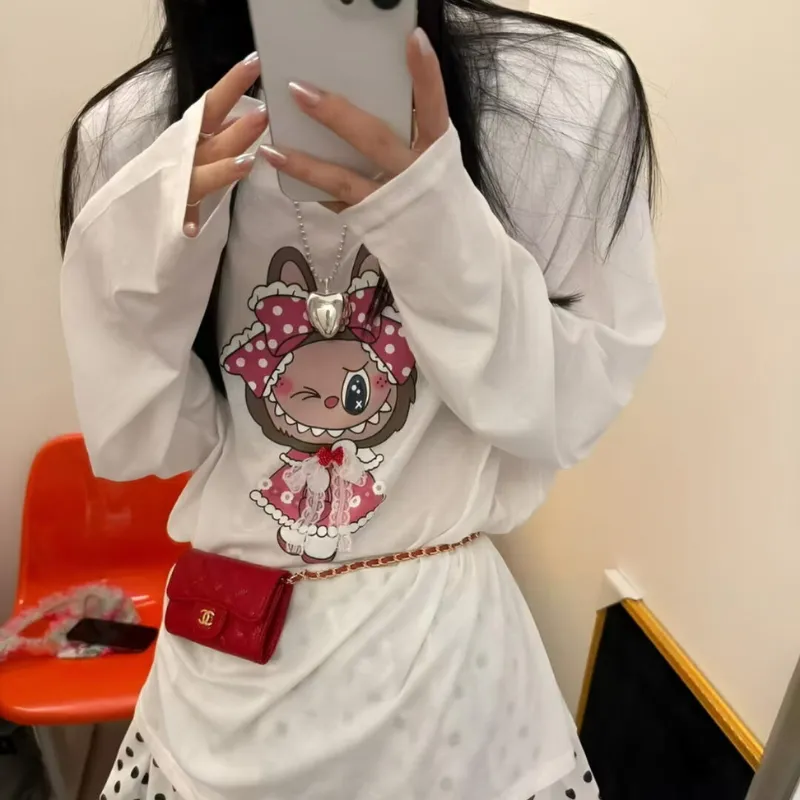 『フリーサイズ』超人気商品 合わせやすい カジュアル 可愛い ノームコア Ｔシャツ