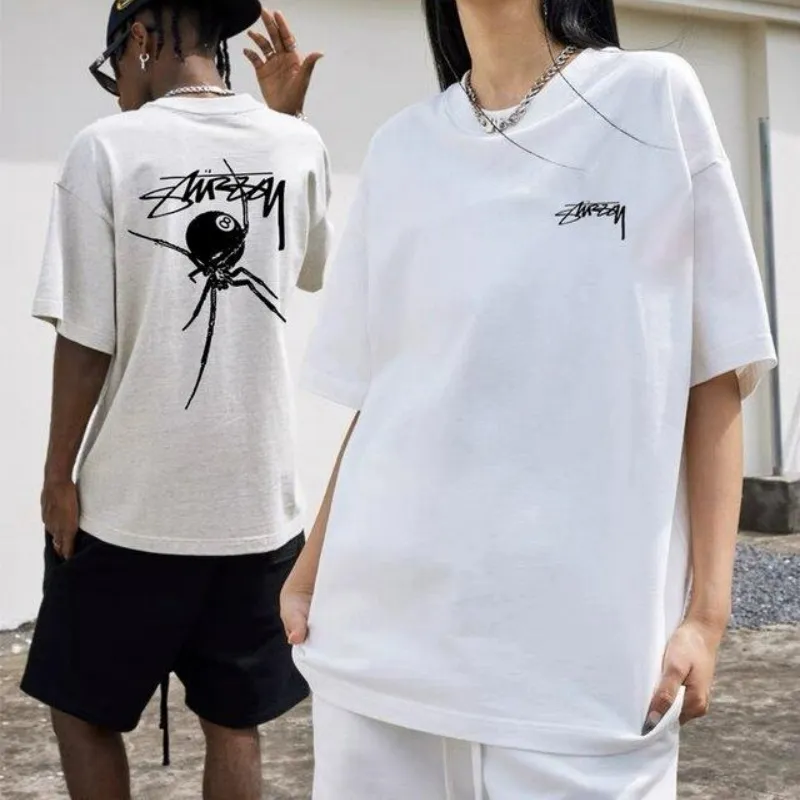 『S-4XL』大注目 クモのプリント ファッションダーリン Tシャツ