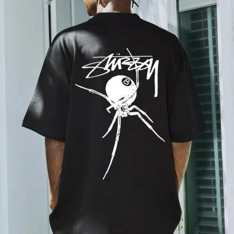 『S-4XL』大注目 クモのプリント ファッションダーリン Tシャツ