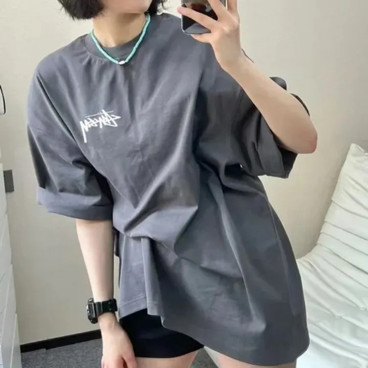 『S-4XL』人気商品 シンプルで耐久性がある 基本的な印刷 Tシャツ